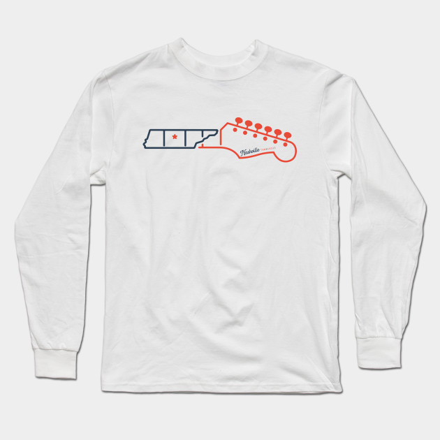 Music City Nashville Long Sleeve TShirt TeePublic